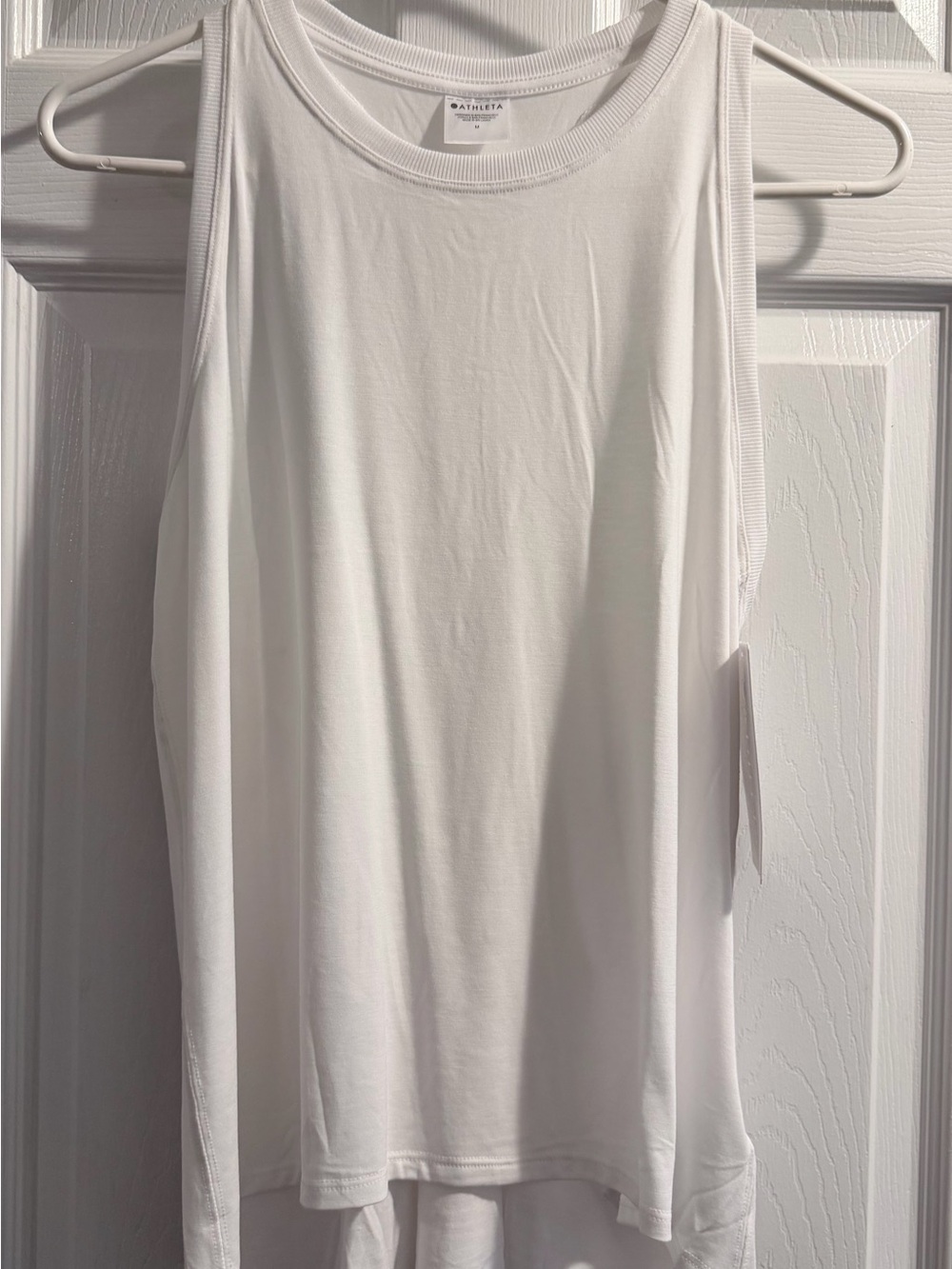 Athleta Women’s White RacerbackTank Top